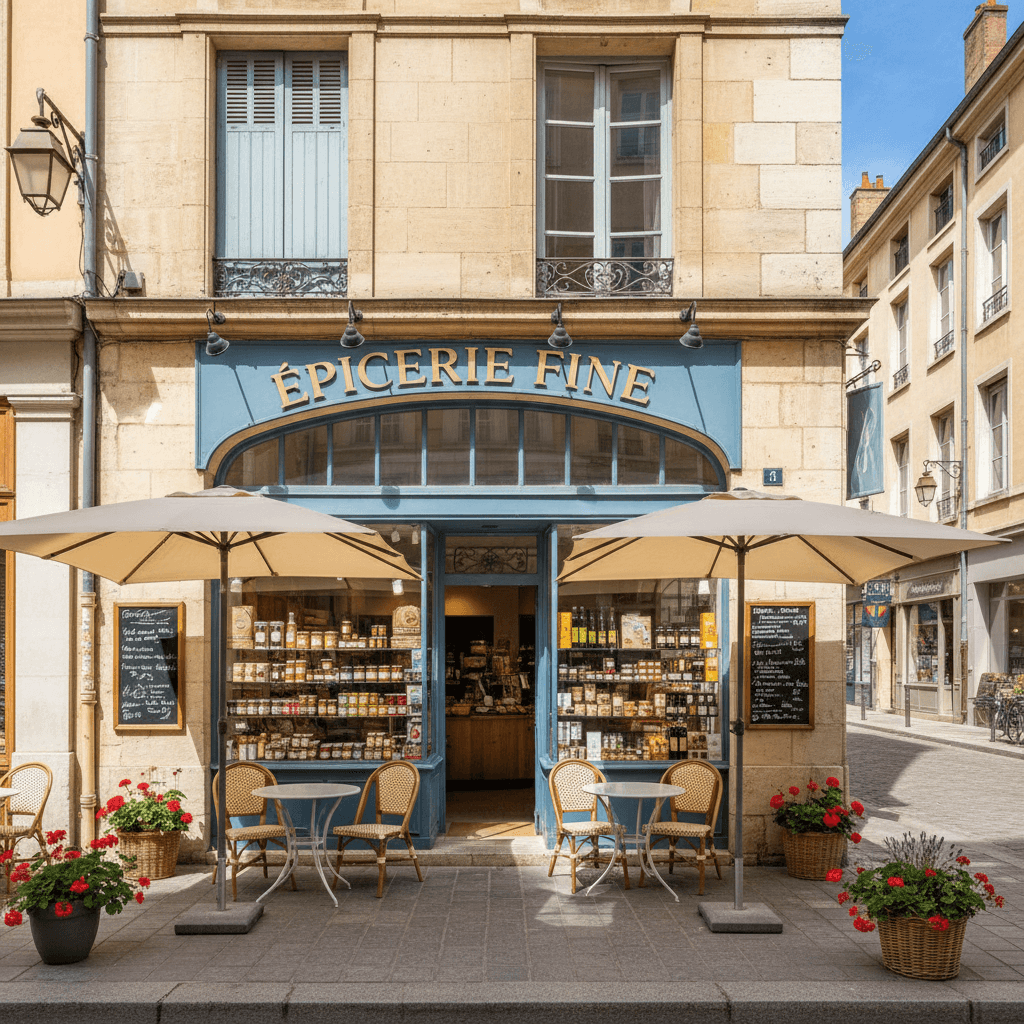 Epicerie Fine avec Espace Extérieur à Lyon