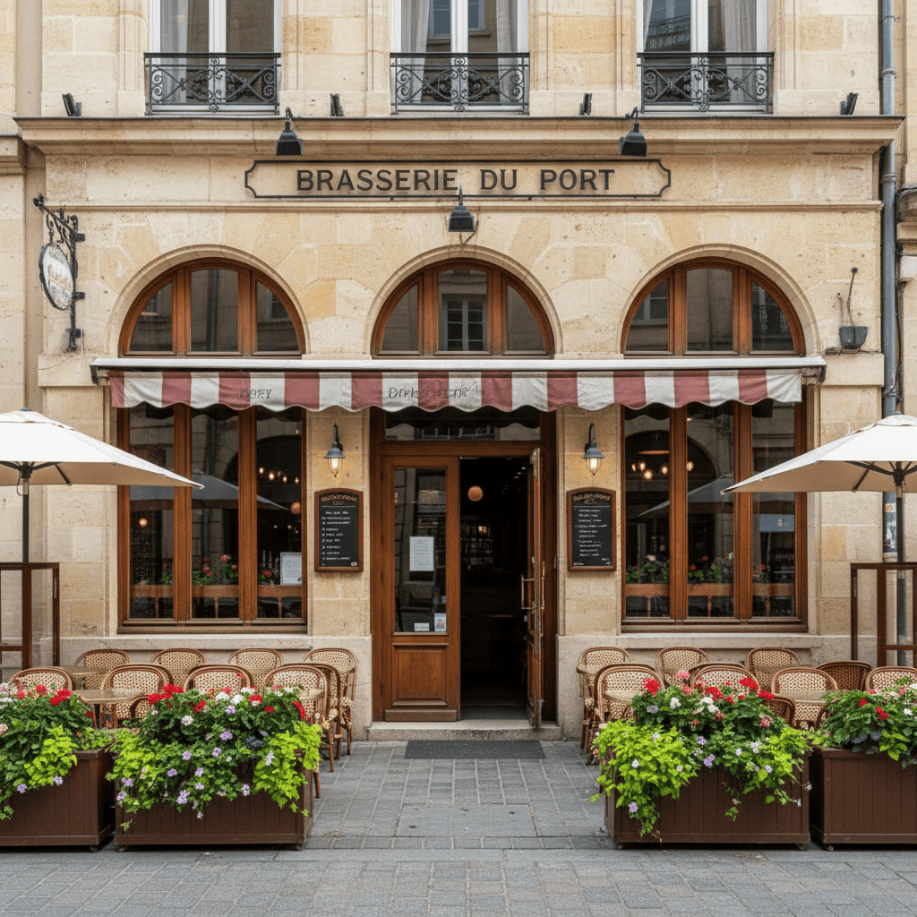 Bar-brasserie à Bordeaux : terrasse - licence IV