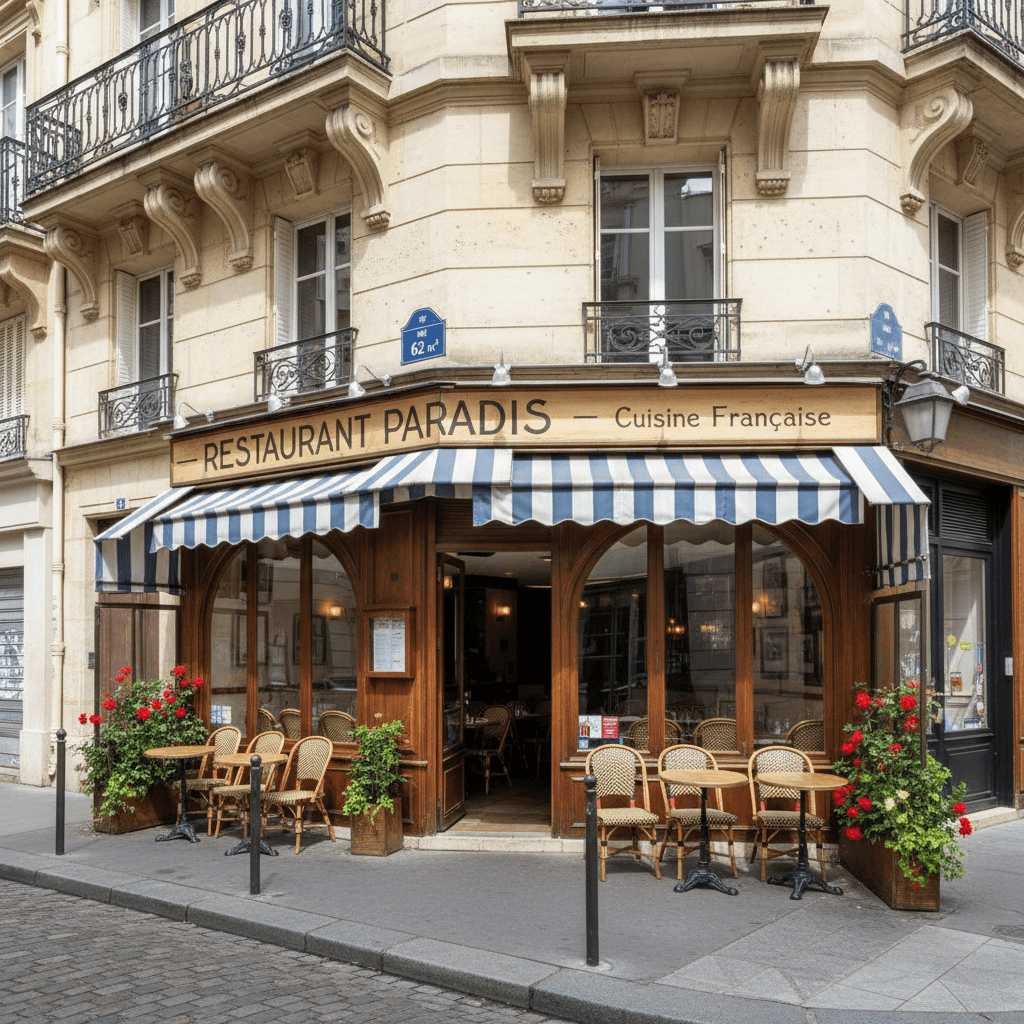 Restaurant clé en main à Paris - 62 m²