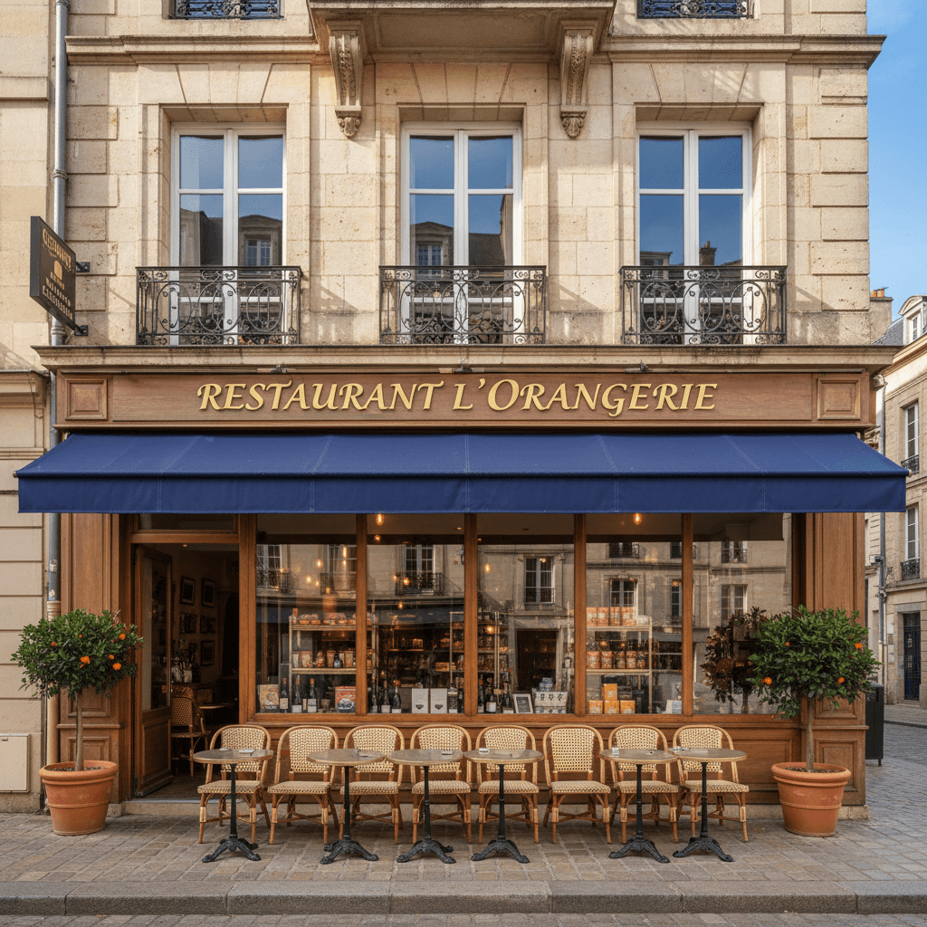 Restaurant 60m² à Angers : terrasse - licence IV