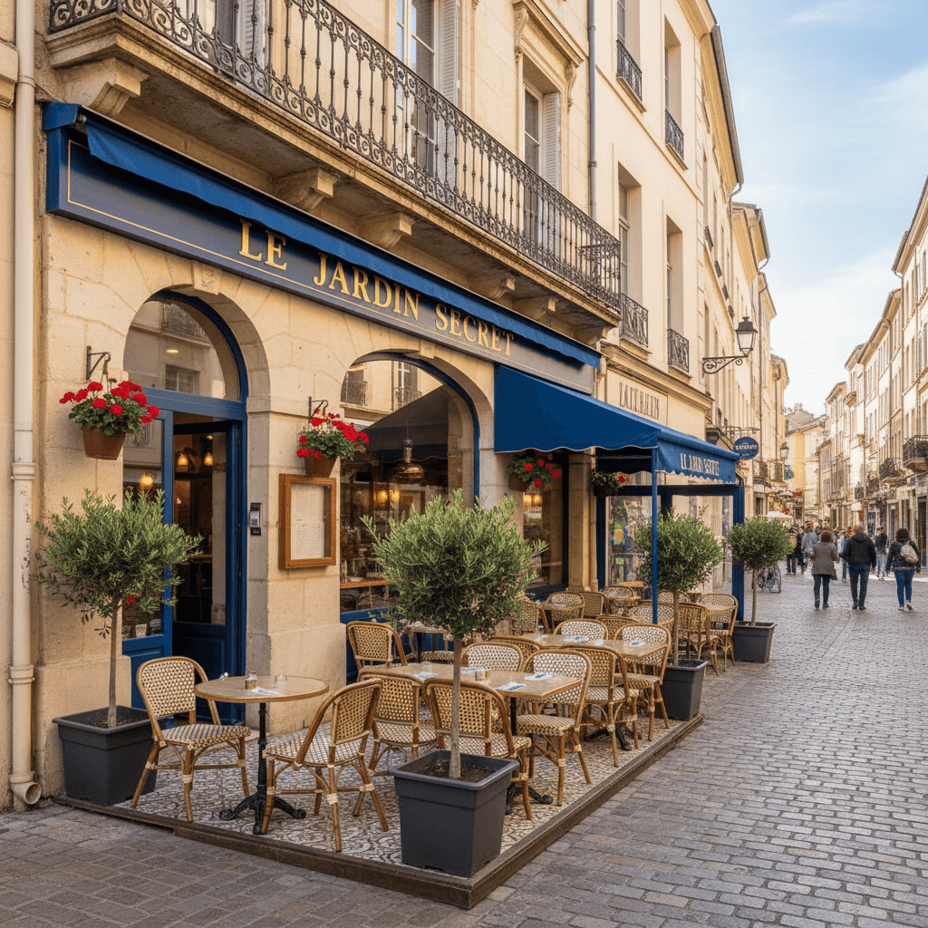 Restaurant à Montpellier : terrasse - licence IV
