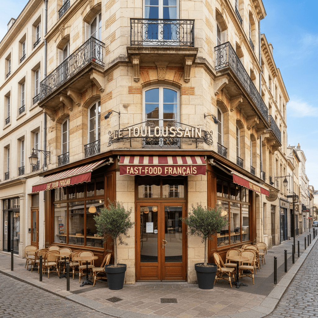 Fast-food 300m² à Toulouse : cuisine équipée - cave/réserve
