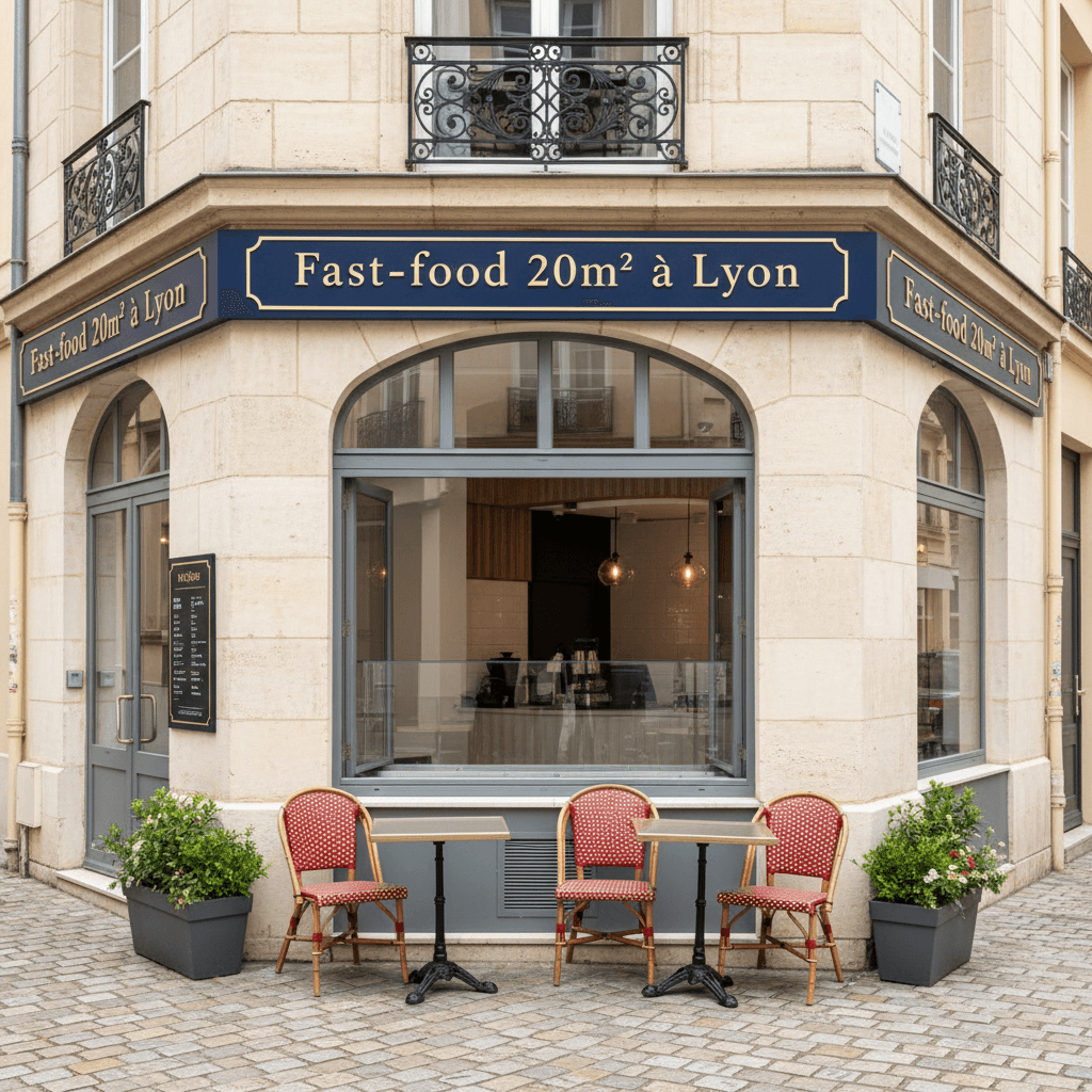 Fast-food 20m² à Lyon