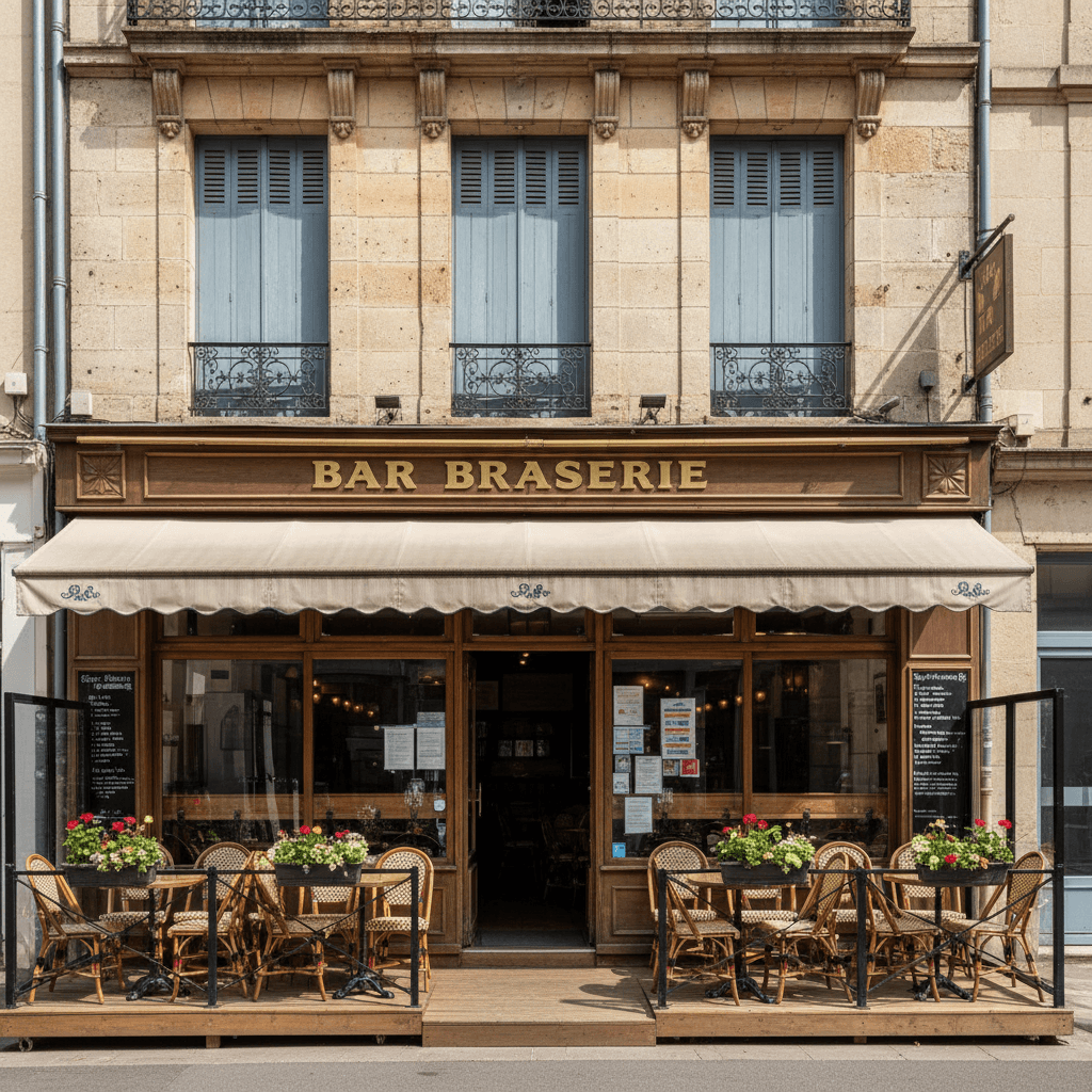 Bar-brasserie à Nantes : licence IV - extraction