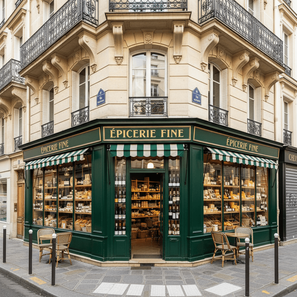 Épicerie Fine à Paris - Emplacement de choix