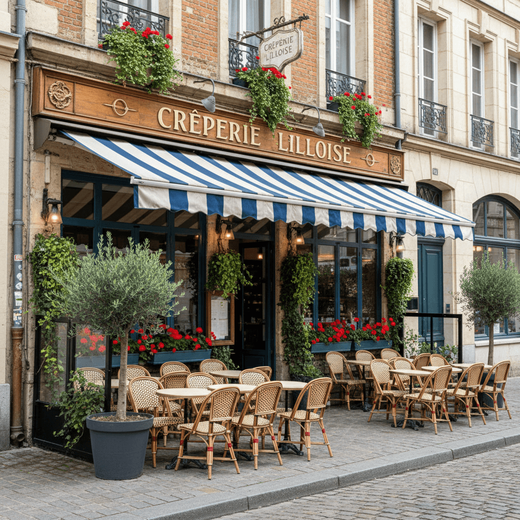 Restaurant à Lille : terrasse - licence IV