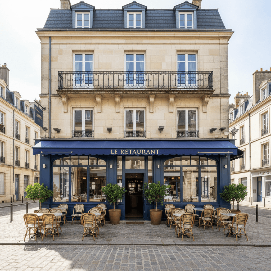 Restaurant 400m² à Le Havre : terrasse - licence IV