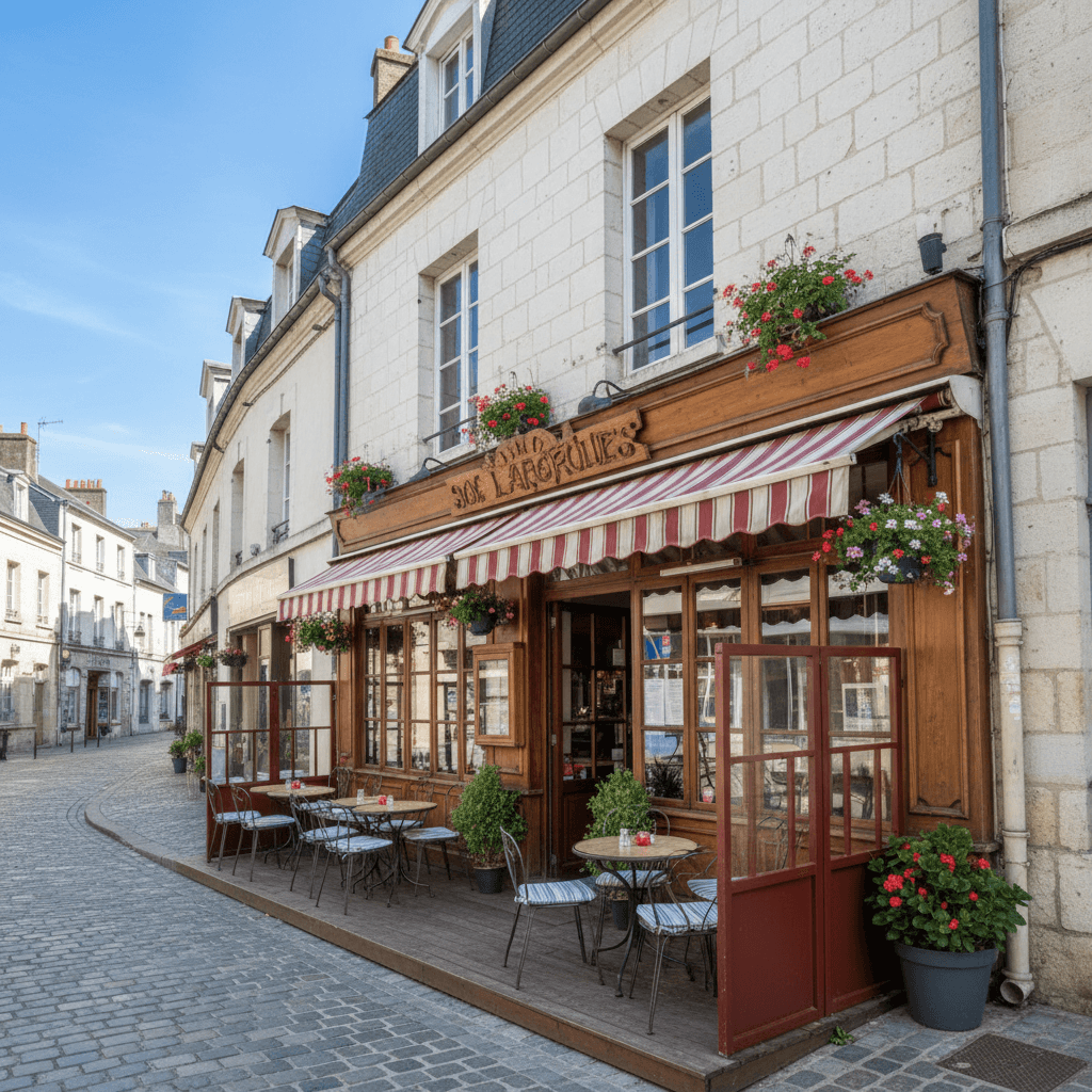 Restaurant 70m² à Nantes : terrasse