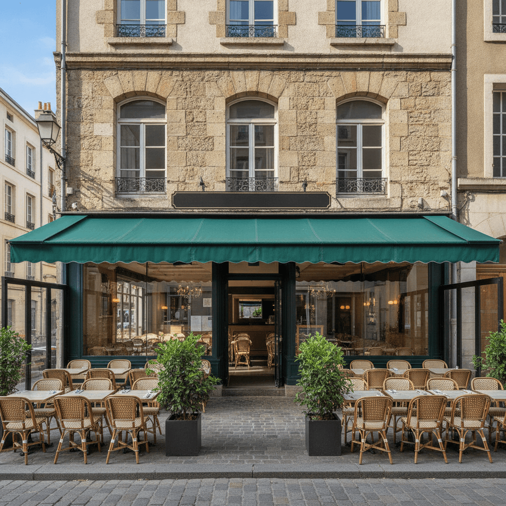 Restaurant 280m² à Grenoble : terrasse - licence IV