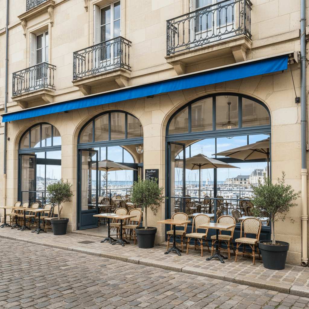 Restaurant 170m² à Nantes : terrasse - licence IV