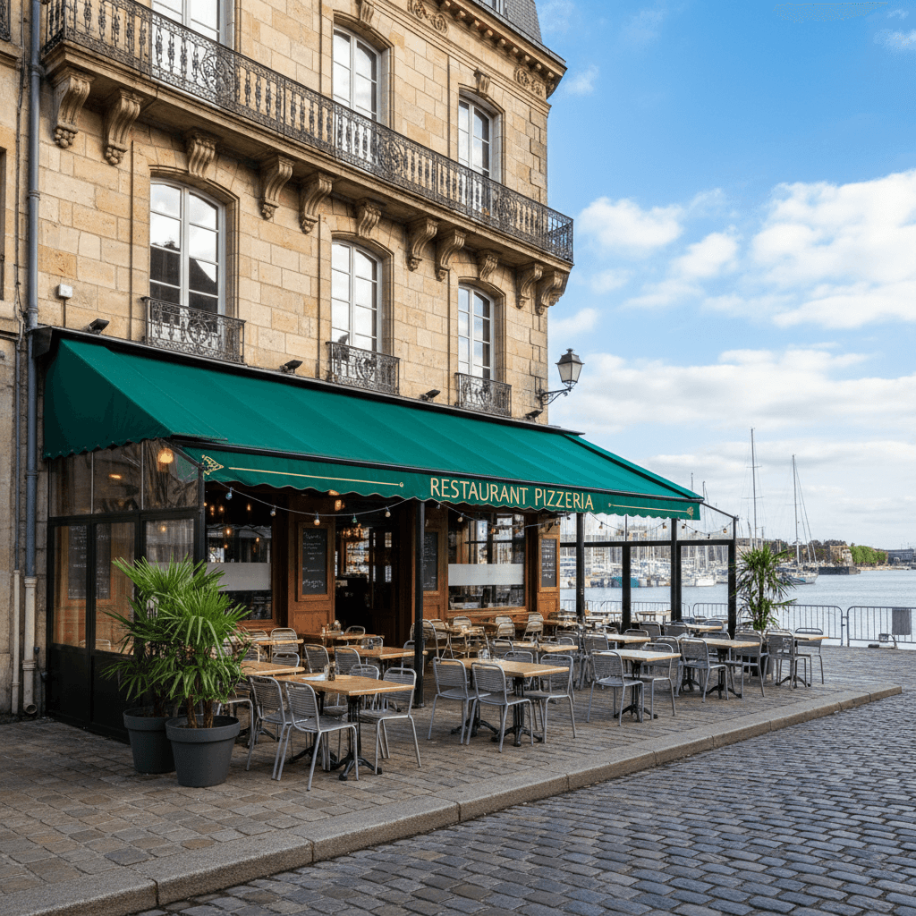 Restaurant à Nantes : terrasse - licence IV