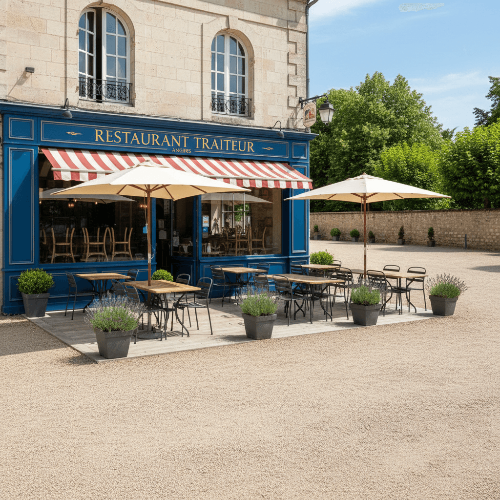 Restaurant à Angers : terrasse - licence IV