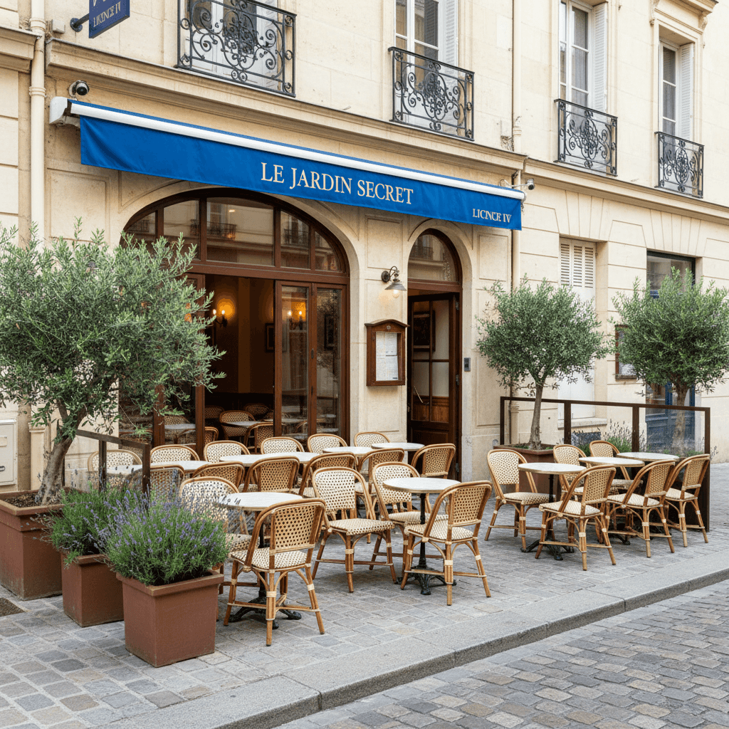 Restaurant 200m² à Valence : terrasse - licence IV