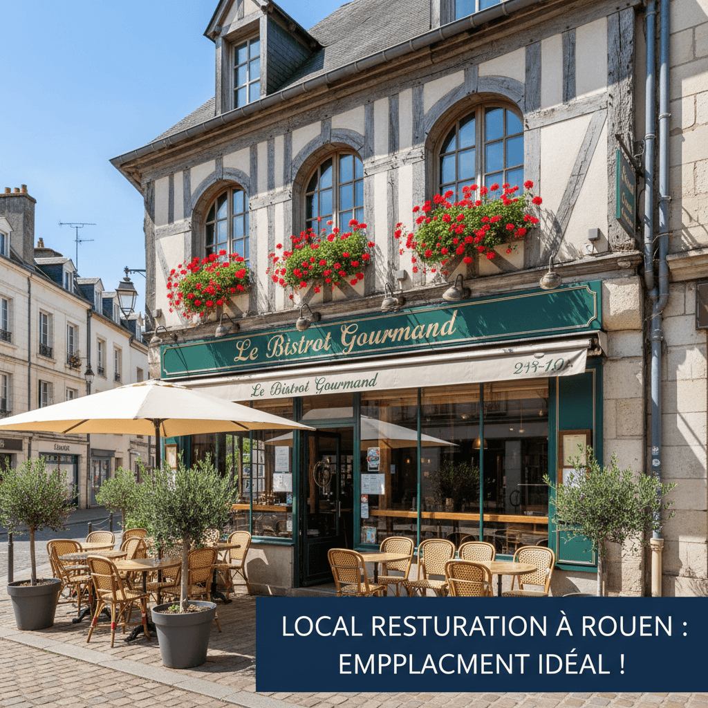 Local Restauration à Rouen : Emplacement Idéal !