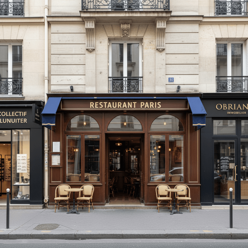 Restaurant 55m² à Paris : cave/réserve