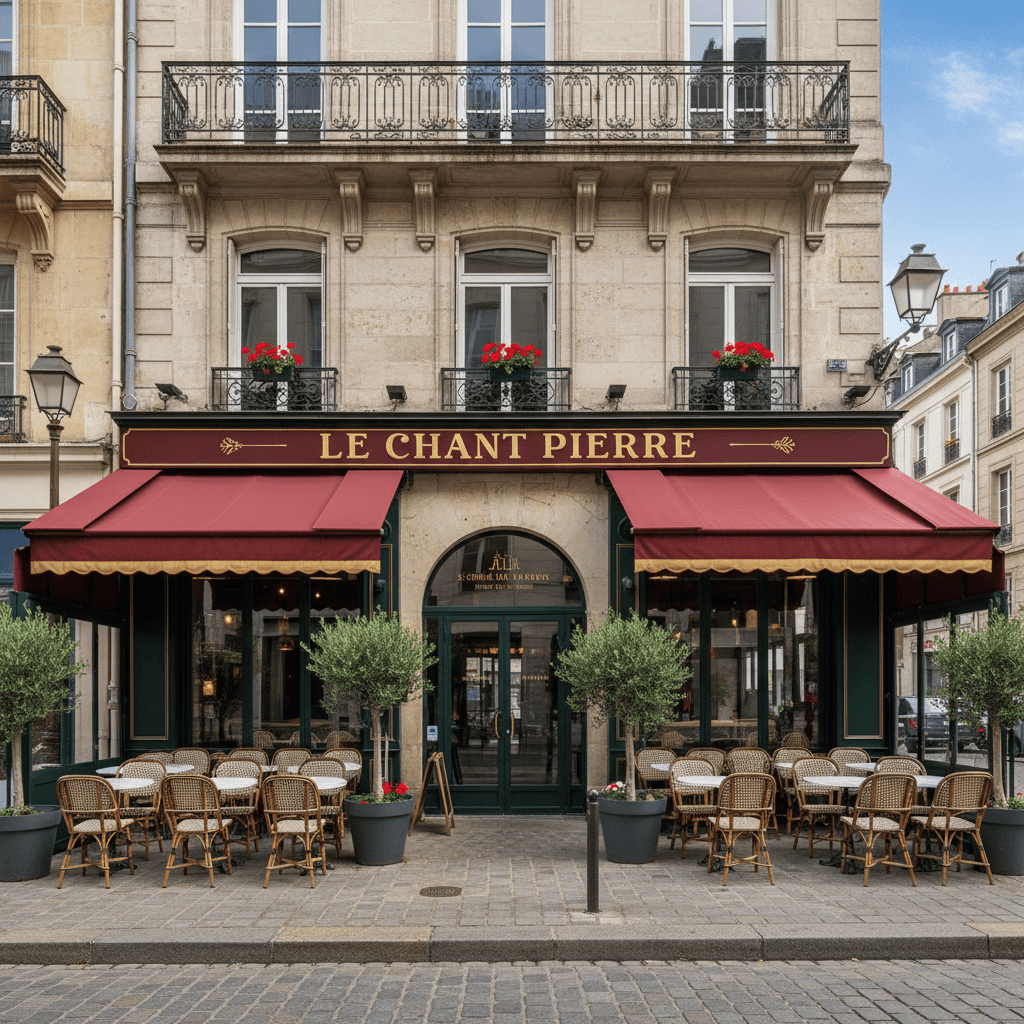 Bar-brasserie à Nantes : terrasse