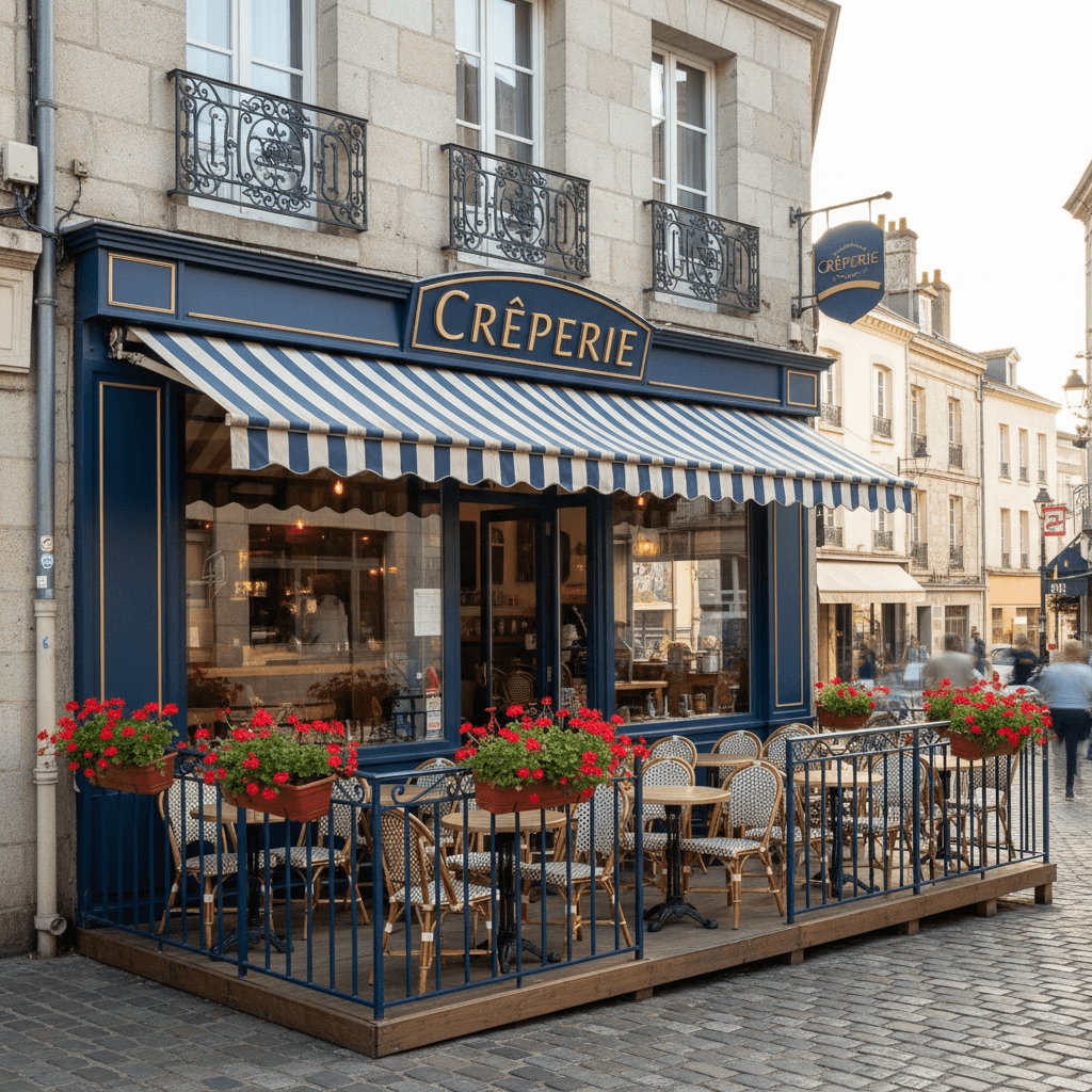 Restaurant 120m² à Nantes : terrasse