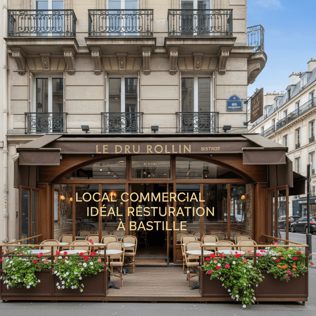 Local Commercial Idéal Restauration à Bastille