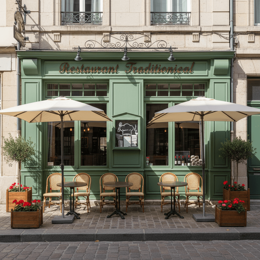 Restaurant 95m² à Nantes : extraction