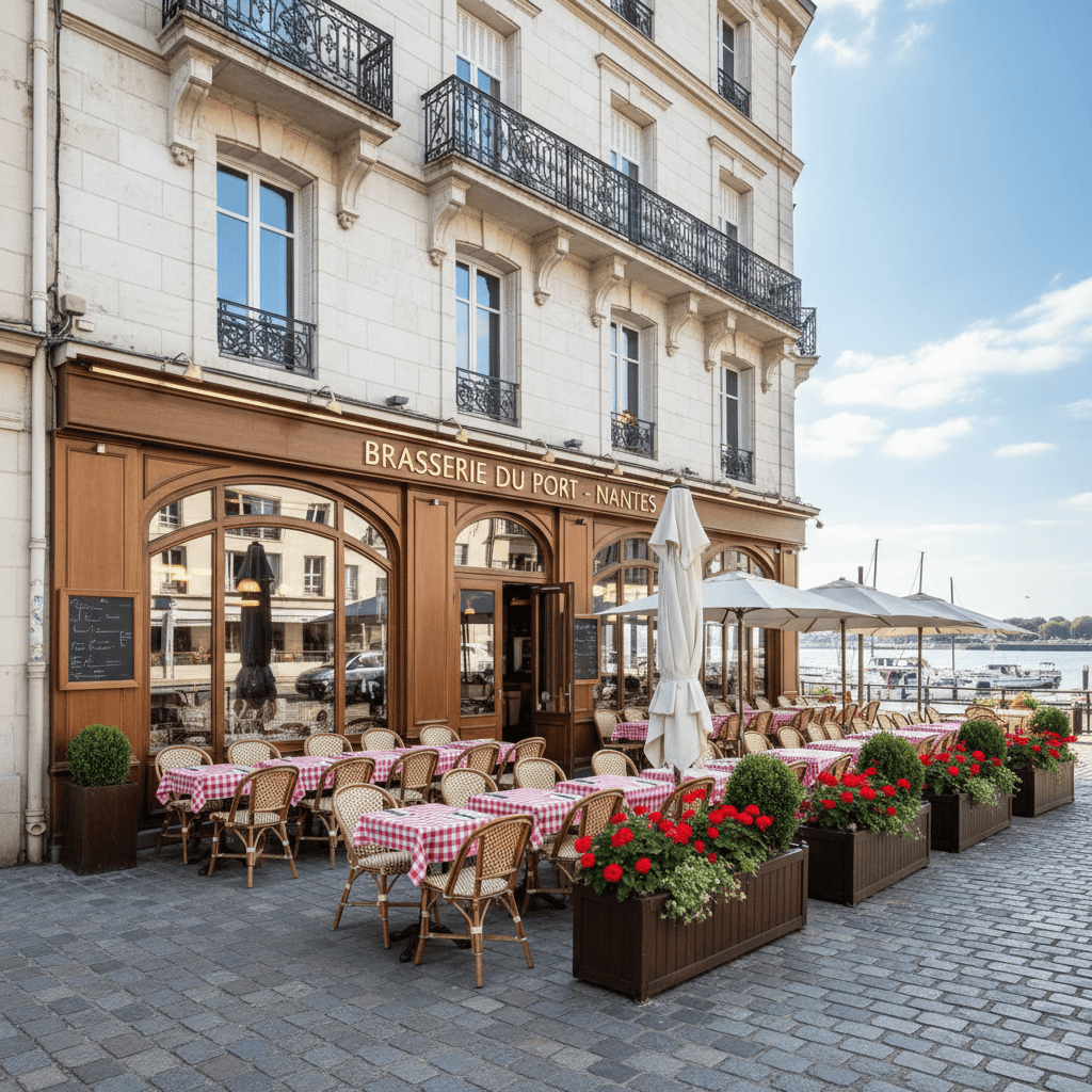Bar-brasserie à Nantes : terrasse - licence IV