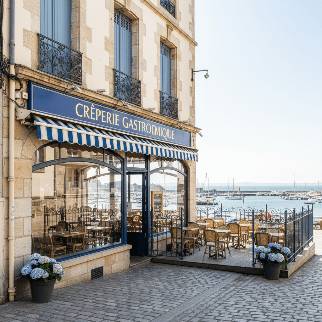 Restaurant 160m² à Brest : terrasse - licence IV