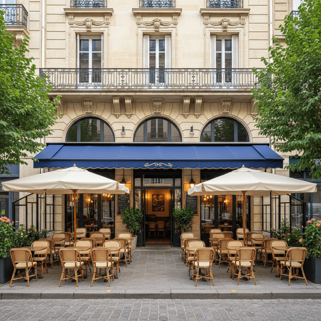 Restaurant 55m² à Nantes : terrasse - licence IV