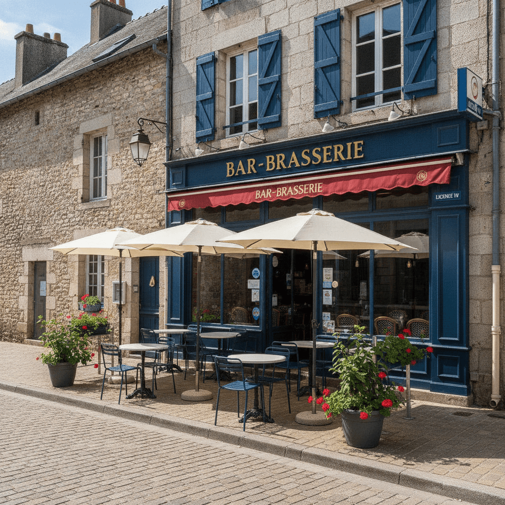Bar-brasserie à Nantes : terrasse - licence IV