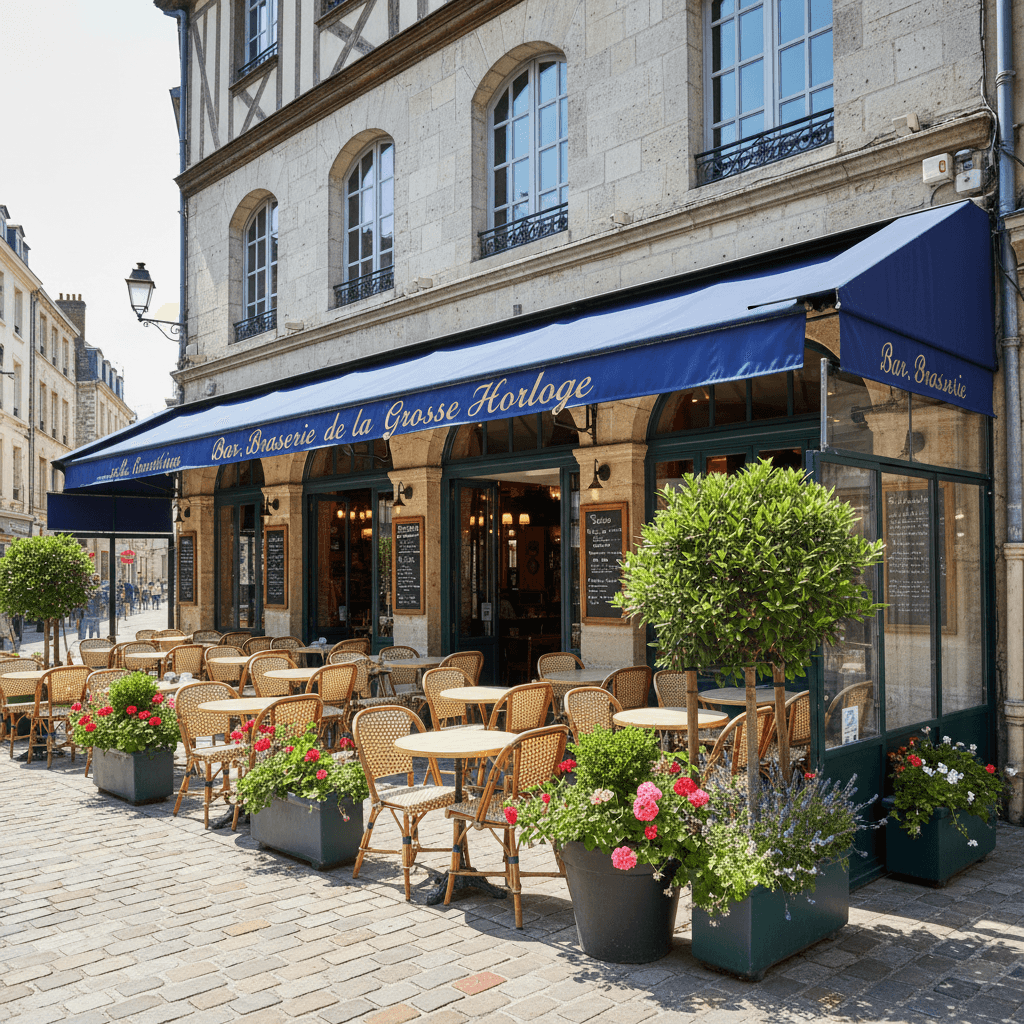 Bar-brasserie à Rouen : terrasse - licence IV