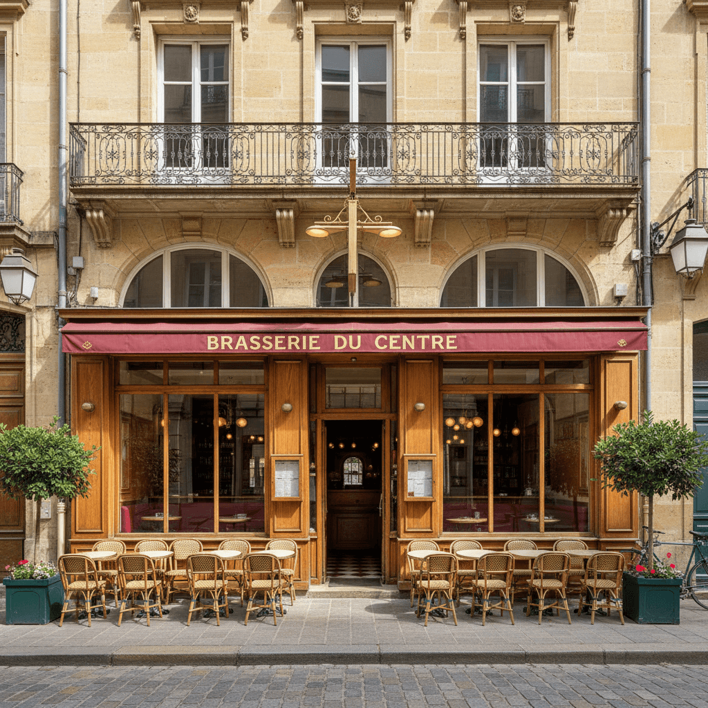 Bar-brasserie à Bordeaux : terrasse - licence IV