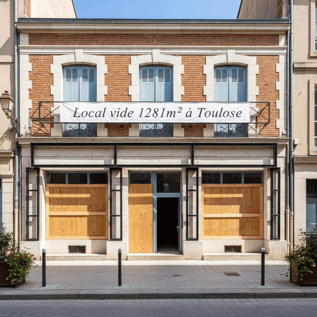 Local vide 1281m² à Toulouse