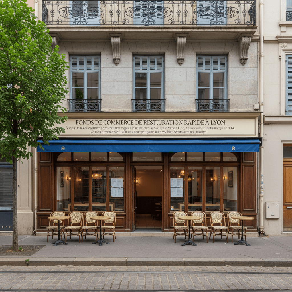 Fast-food 50m² à Lyon : extraction - climatisation