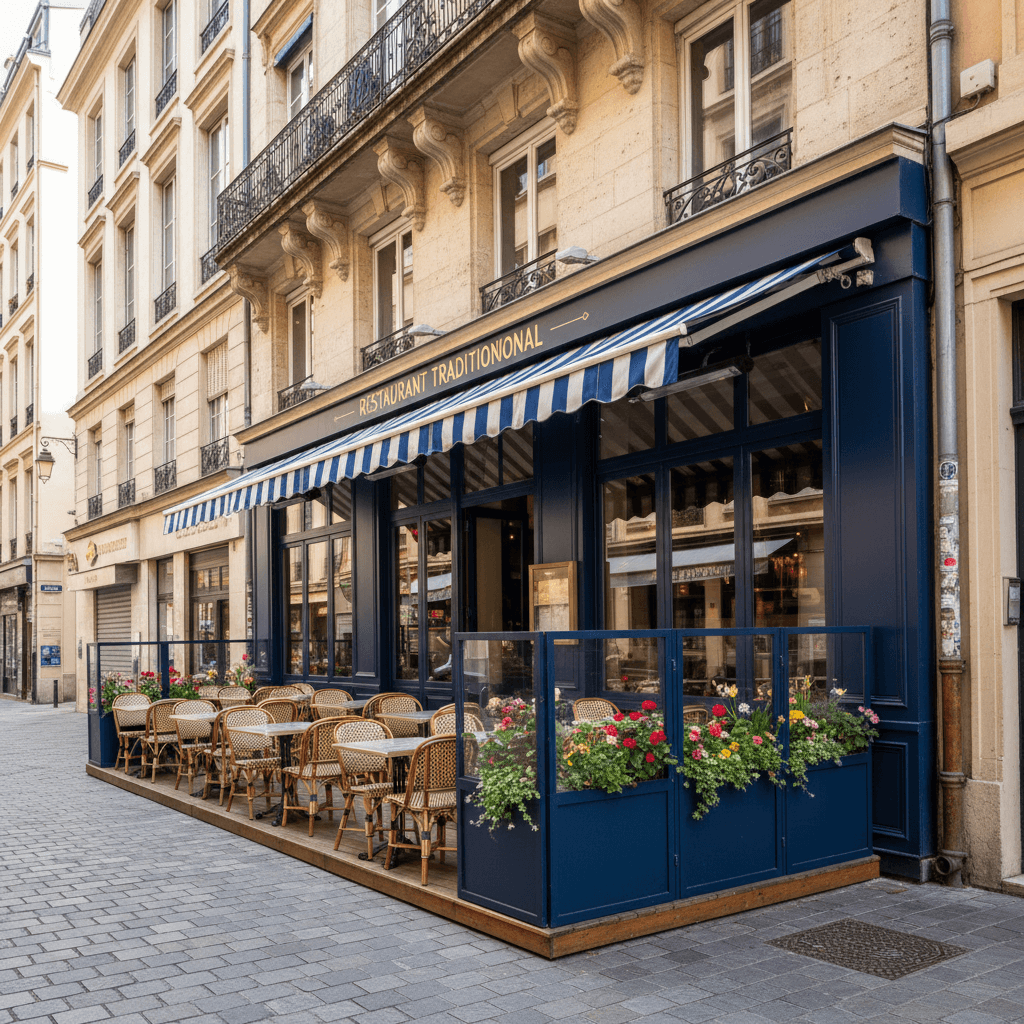 Restaurant 153m² à Lyon : extraction - cuisine équipée