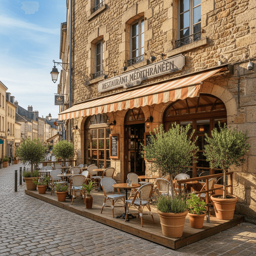 Restaurant à Nantes : terrasse