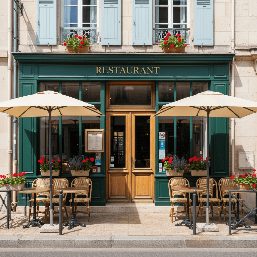 Restaurant 80m² à Le Havre : terrasse - licence IV