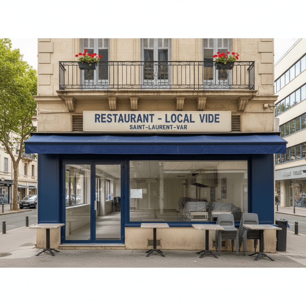 Local vide 360m² à Saint-Laurent-du-Var