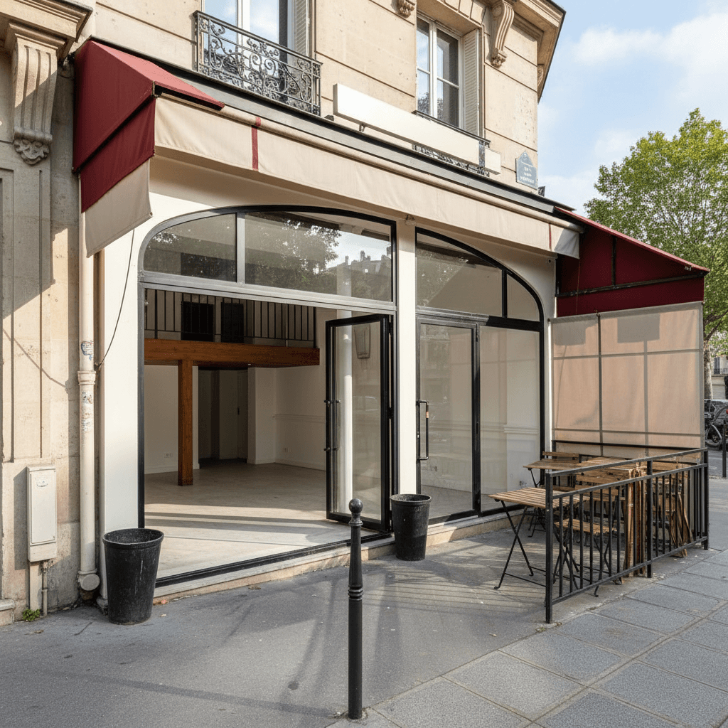 Local vide 61m² à Paris