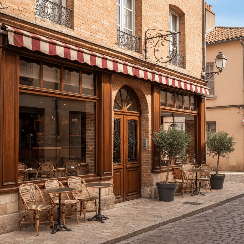 Restaurant à Toulouse : terrasse - licence IV