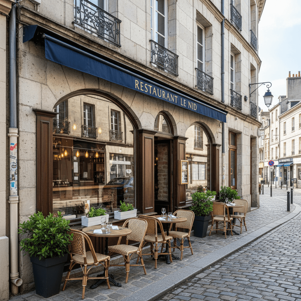 Restaurant à Nantes : terrasse - licence IV