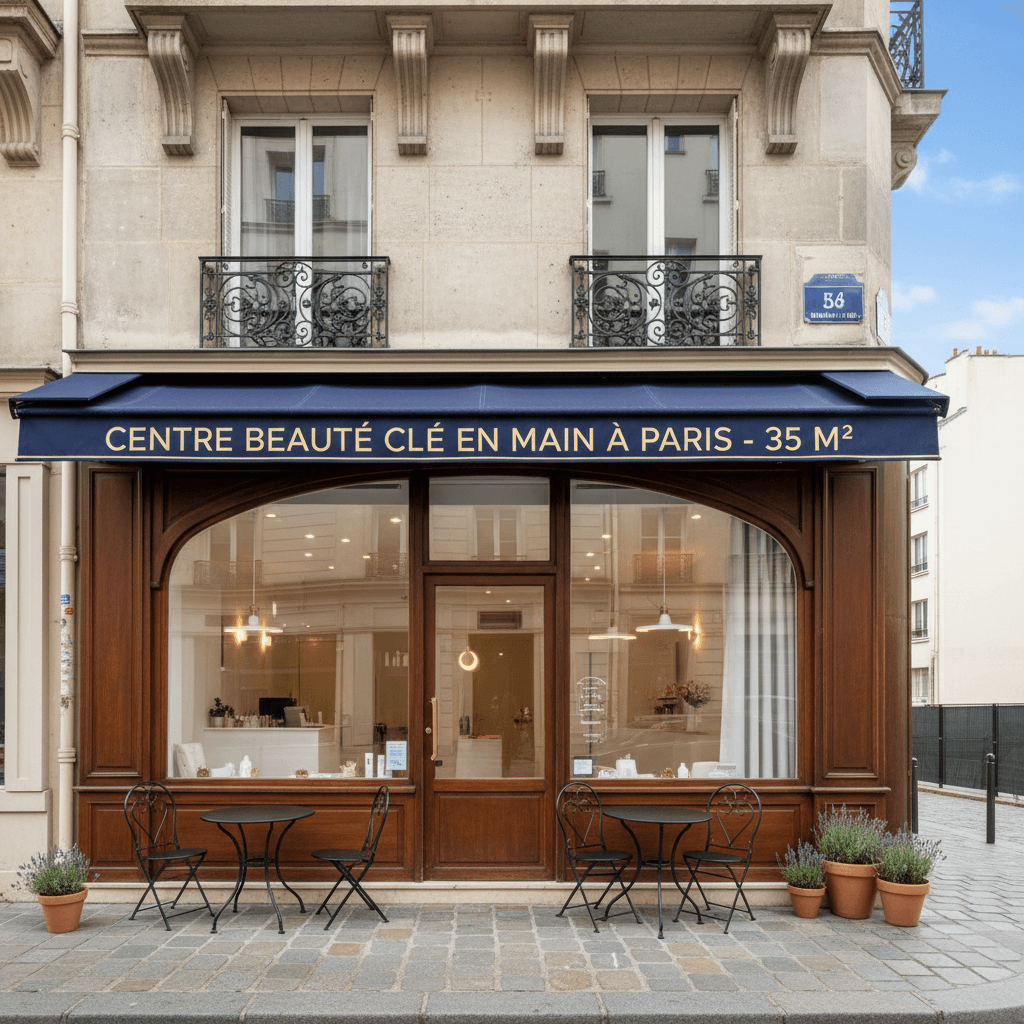 Centre Beauté Clé en Main à Paris - 35 m²