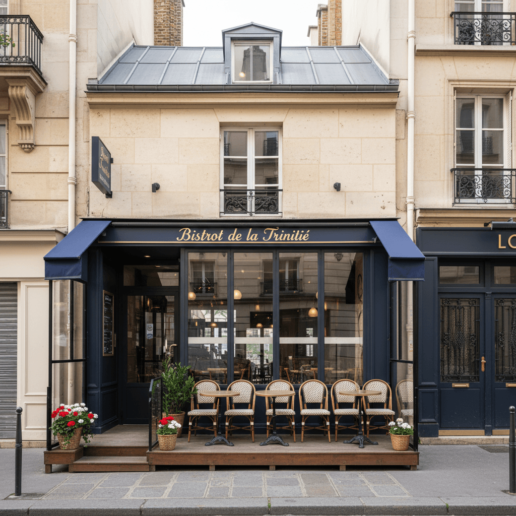 Local Commercial Restauration à Paris - 40 m²