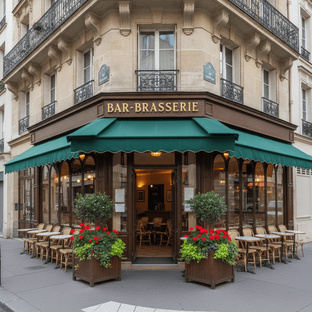 Bar-brasserie 300m² à Paris : licence IV - extraction