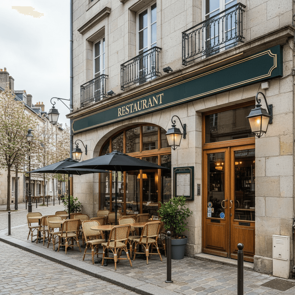 Restaurant 130m² à Alençon : terrasse - licence IV