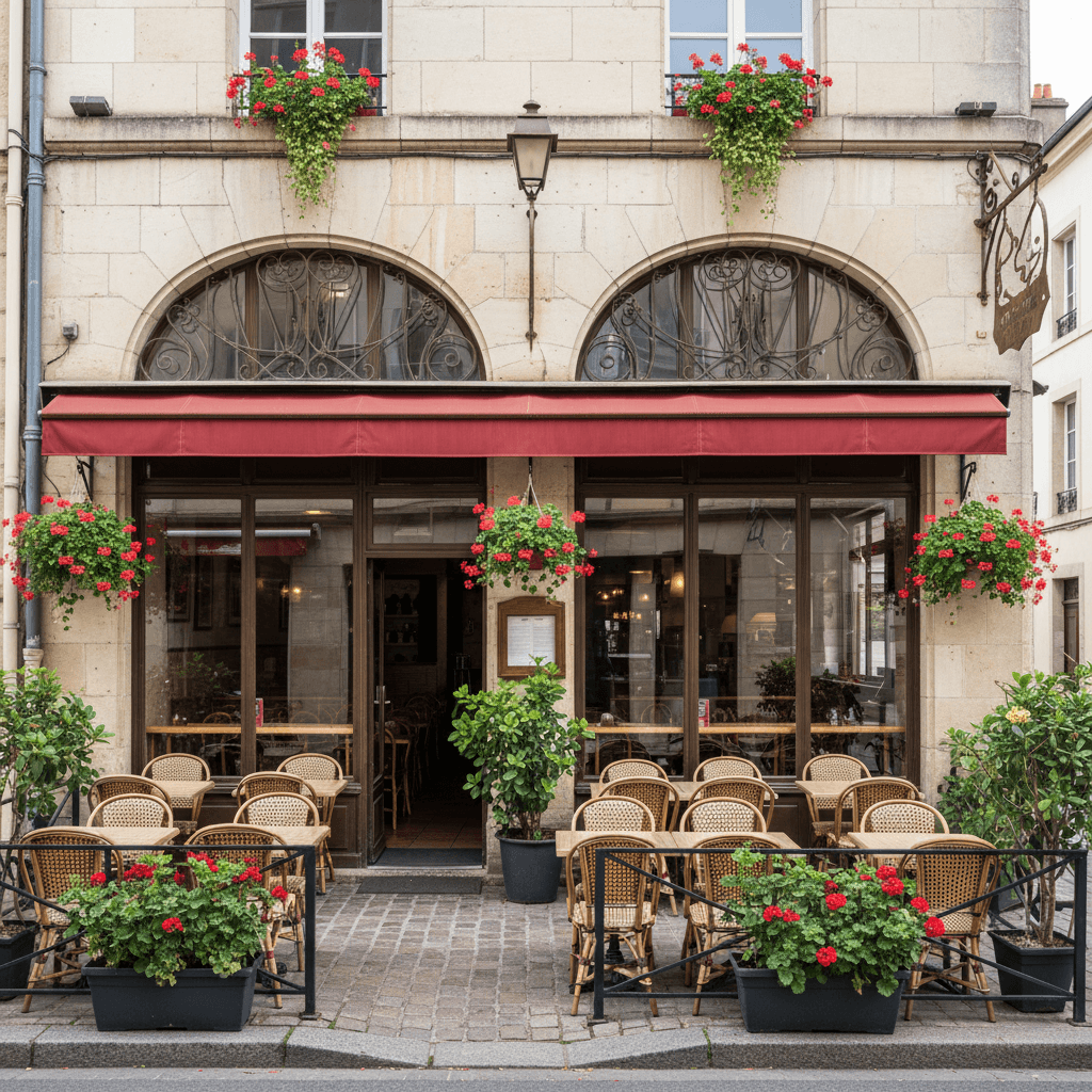 Restaurant 120m² à Clermont-Ferrand : terrasse - licence IV