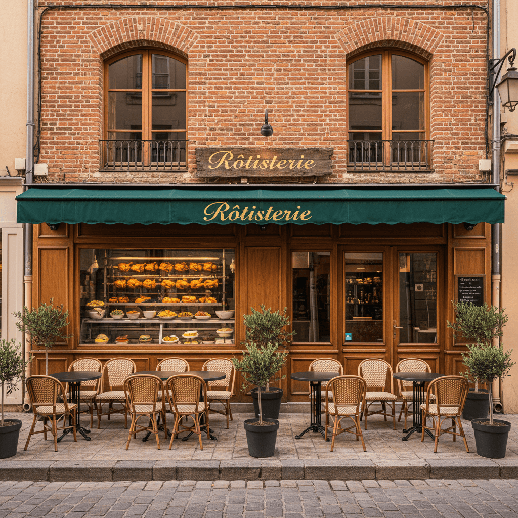 Restaurant 70m² à Toulouse : terrasse - licence IV