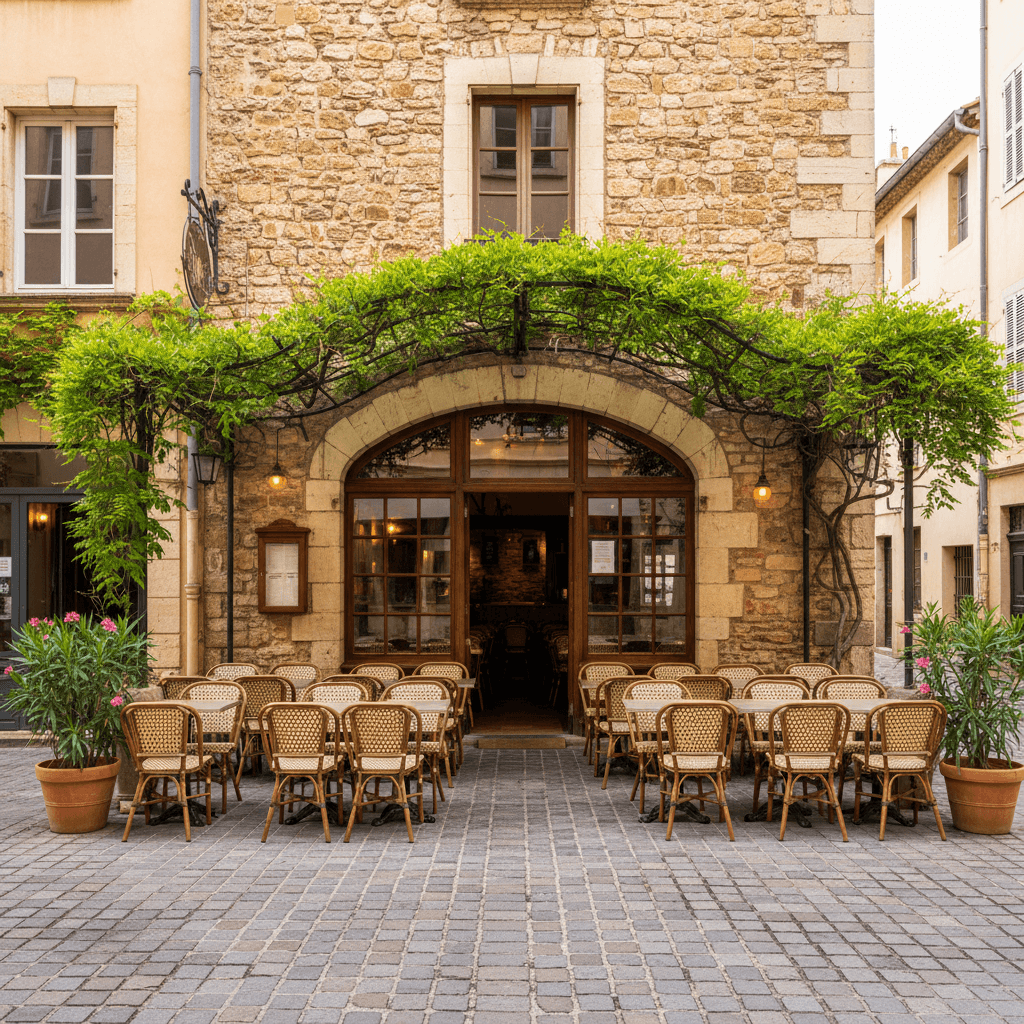 Restaurant à Toulon : terrasse - licence IV