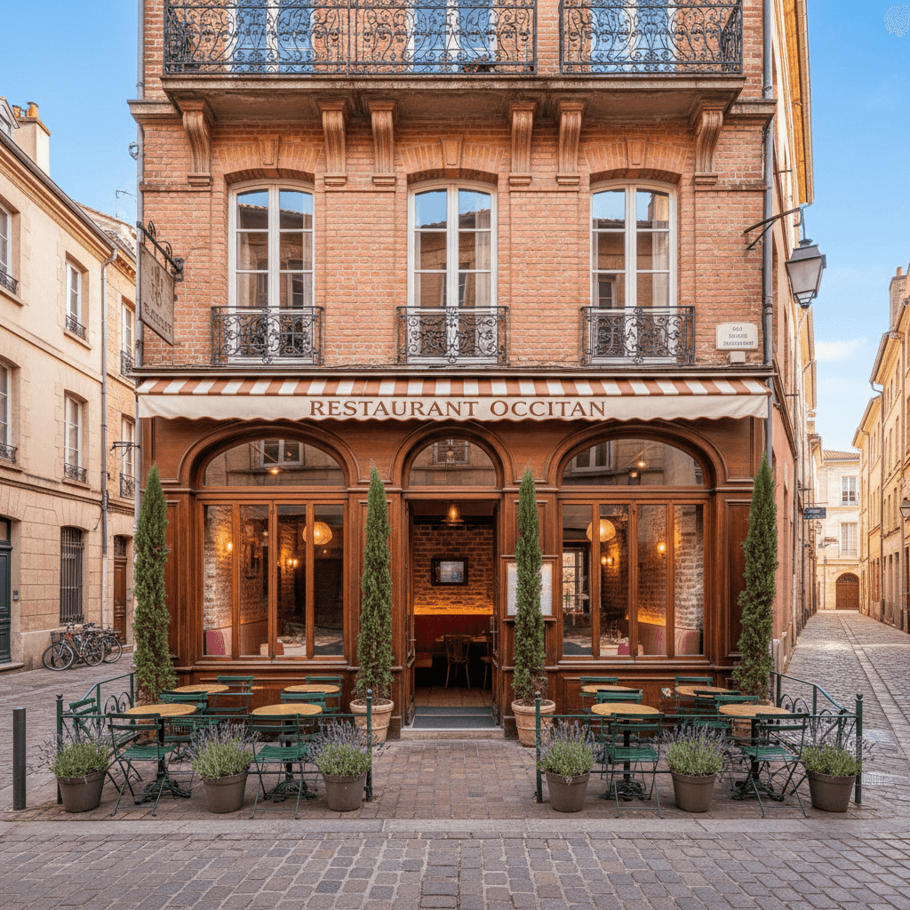 Restaurant 160m² à Toulouse : terrasse - licence IV