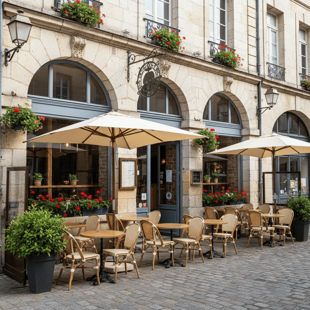 Restaurant à Rennes : terrasse - licence IV