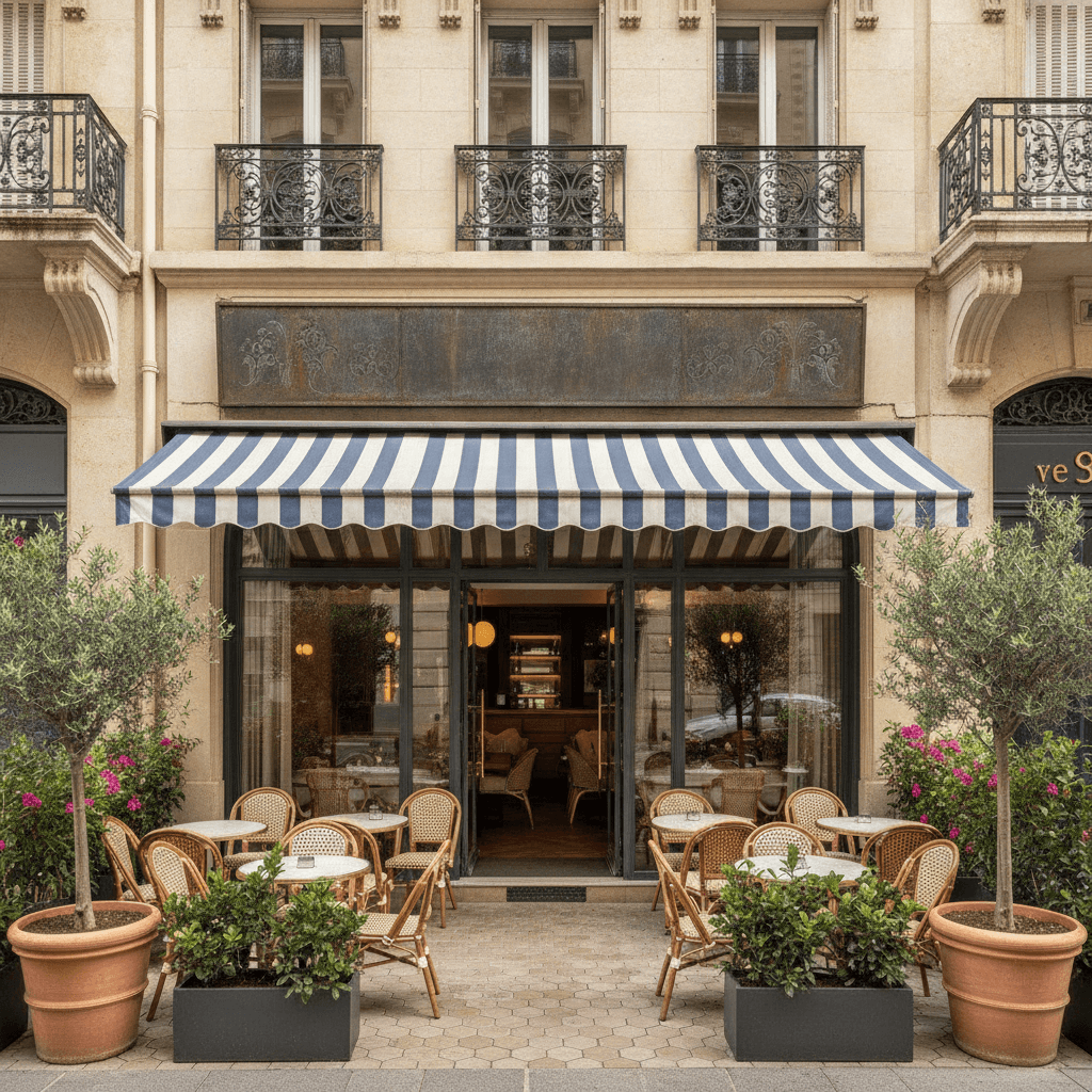 Restaurant 189m² à Marseille : terrasse - licence IV