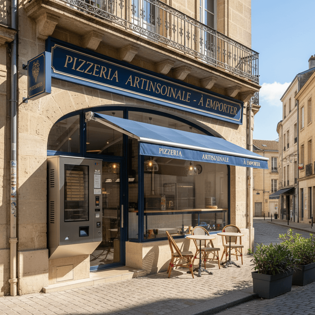 Fast-food à Bordeaux : parking