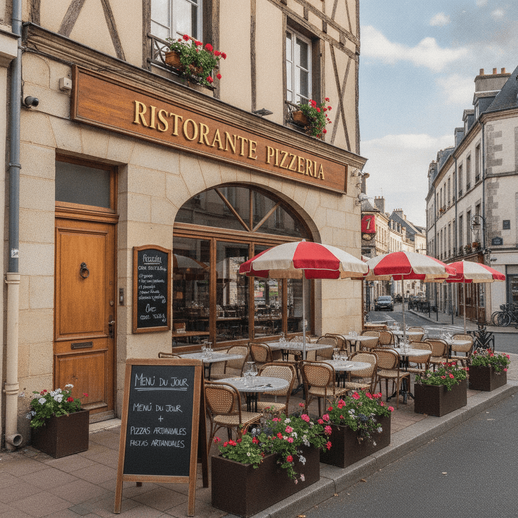 Restaurant 200m² à Rennes : terrasse - licence IV